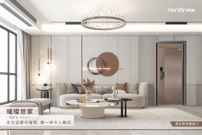 亚太天能高端定制智能门强势登场紧握家装风口洞见未来！(图2)