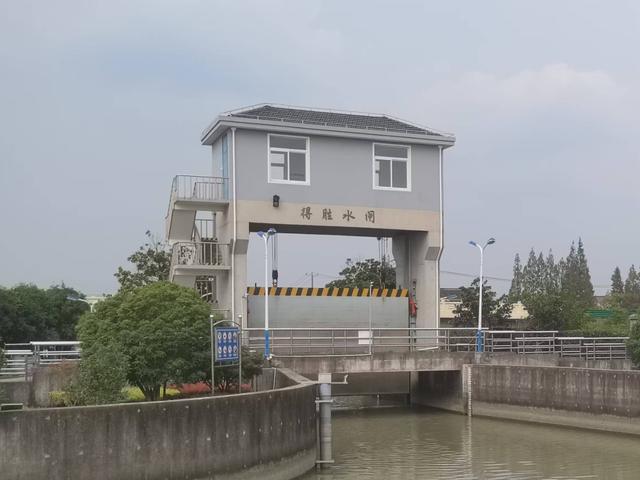 松江：水闸赋能之路——得胜港水闸(图4)