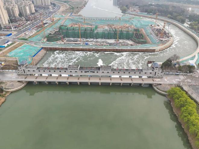 阜阳新颍河闸传来好消息！变成这样了…