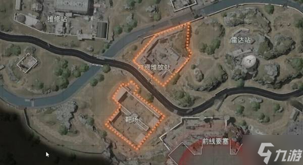 《暗区突围无限》前线要塞地图解析(图2)