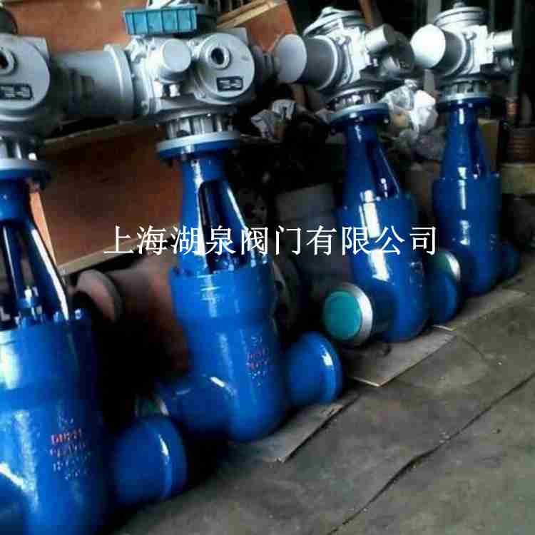 高温电动闸阀工作原理图电动矿浆闸阀工作原理图(图2)