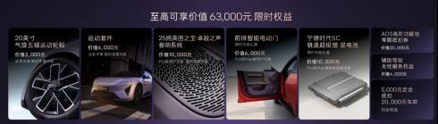 阿维塔06Ultra增程版上市权益价2549万元(图3)