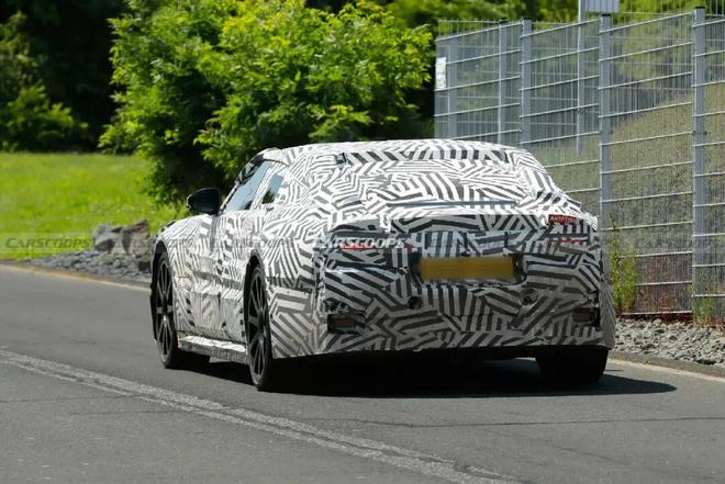 捷豹电动四门GT测试曝光保留燃油声浪外形高度延续概念车酷乐汽车(图4)