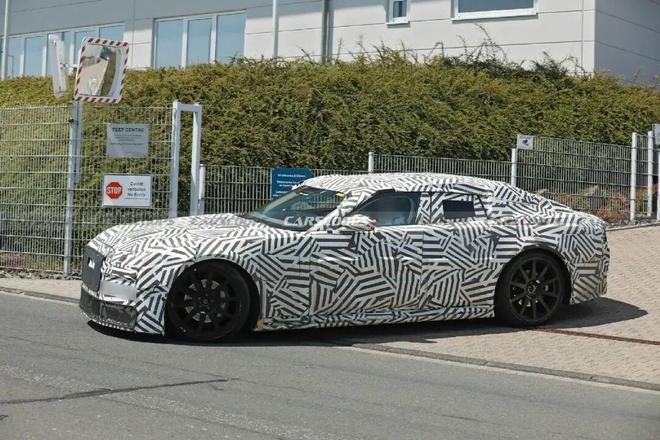 捷豹电动四门GT测试曝光保留燃油声浪外形高度延续概念车酷乐汽车(图2)