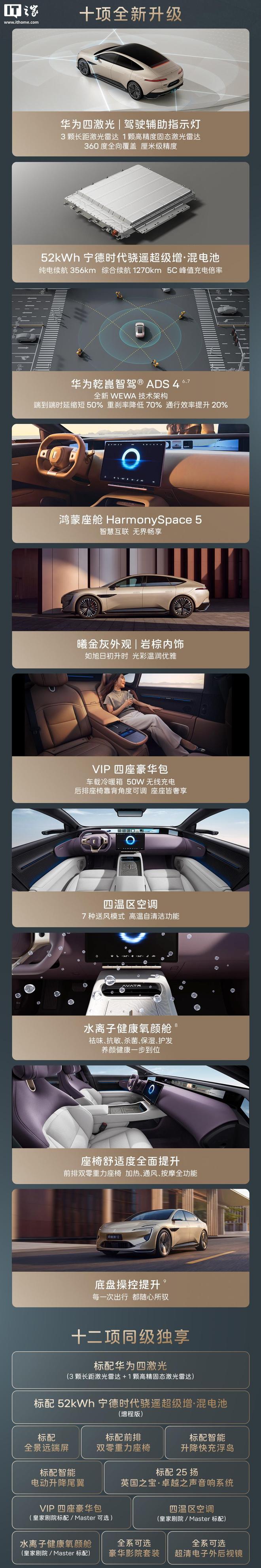 阿维塔12四激光版车型今启预售10月28日上市(图3)