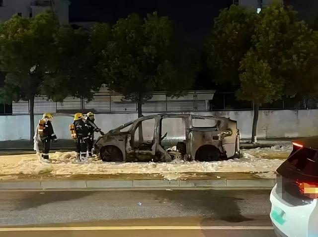 半年第三起!上海理想MEGA爆燃10秒烧穿53万豪车后排车门锁死(图2)