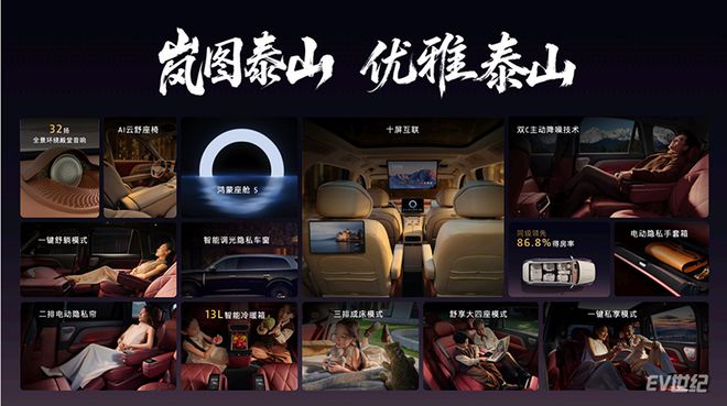 3799万元的岚图泰山豪华大六座的面子和里子都有了(图10)