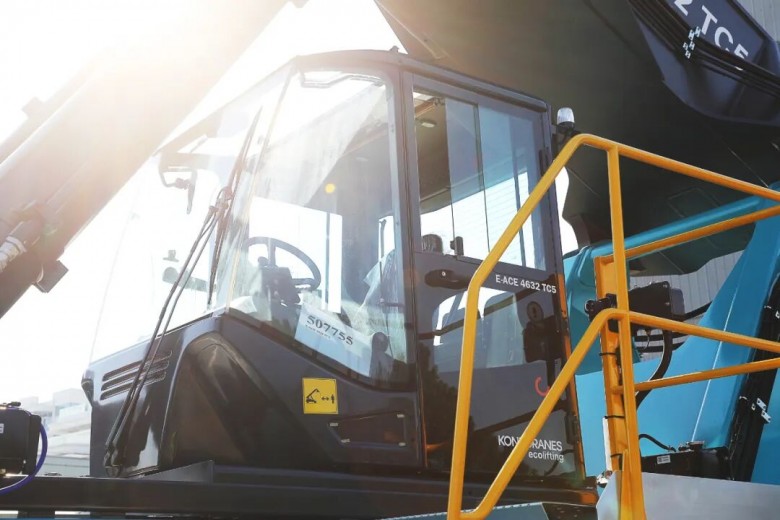 升级电动产品矩阵科尼全新电动正面吊重磅发布!(图5)