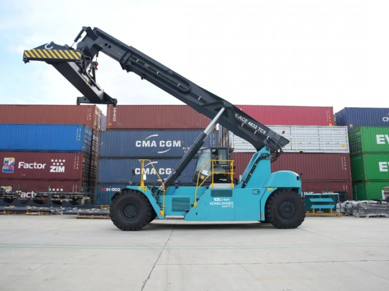 升级电动产品矩阵科尼全新电动正面吊重磅发布!(图3)