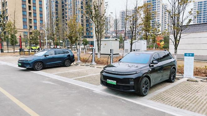 河南商城：“桩”点绿色出行织就城乡充电便民网