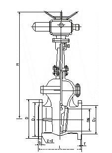 电动闸阀的结构特点及应用范围