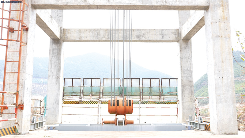 椒花水库下闸蓄水(图1)