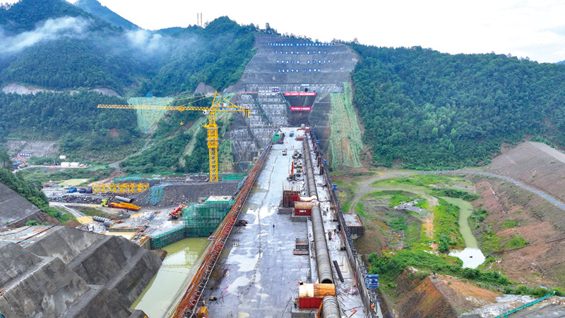 椒花水库下闸蓄水(图7)