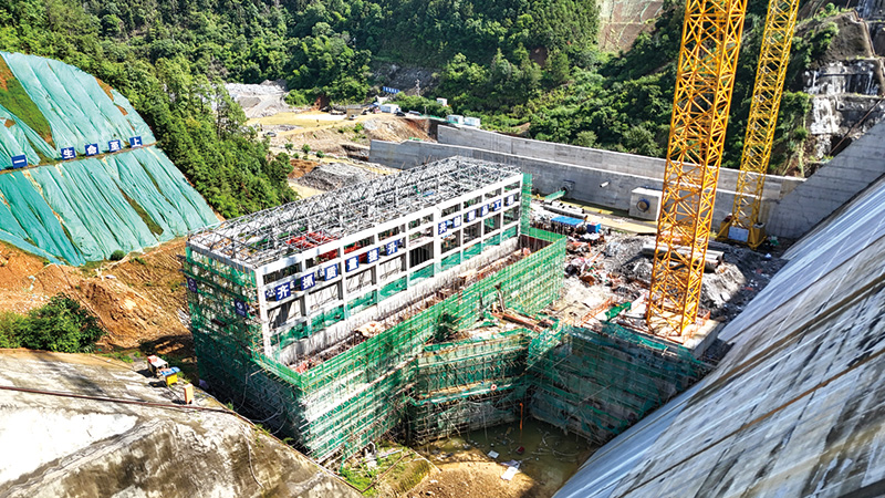 椒花水库下闸蓄水(图9)