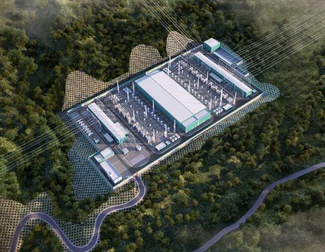 渝黔背靠背联网工程开工建设(图2)