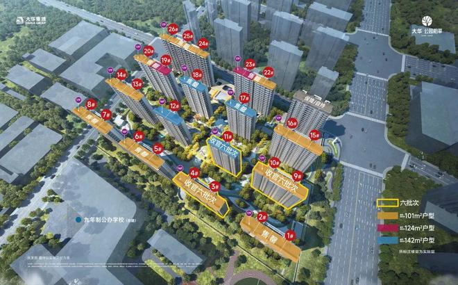 聚焦大华公园柏翠售楼处发布:公园柏翠以品质铸就传奇!(图1)