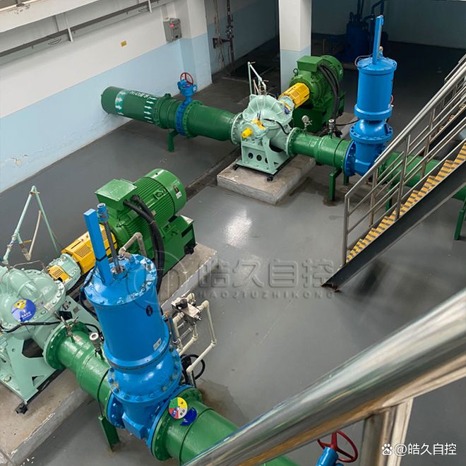 老旧阀门更换为电动气动智能新阀门