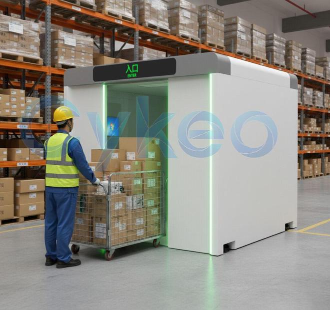 电网仓储出入库盘点推荐用哪款RFID通道机？(图2)