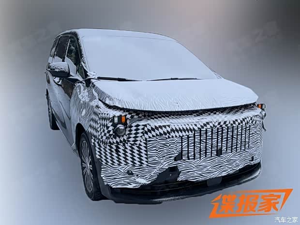 外观小改内饰焕新新款传祺E8PHEV谍照曝光(图1)