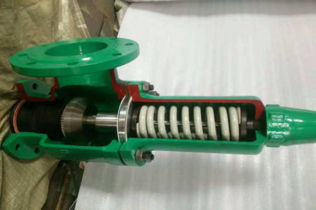 大气动蝶阀工作原理图(图1)