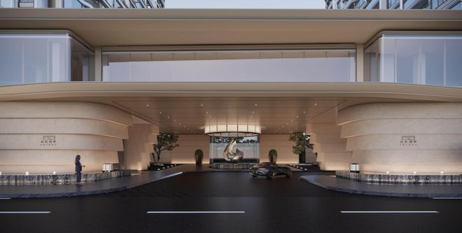 热搜好房！招商林屿湖畔售楼处：招商林屿湖畔奢华生活标杆(图5)