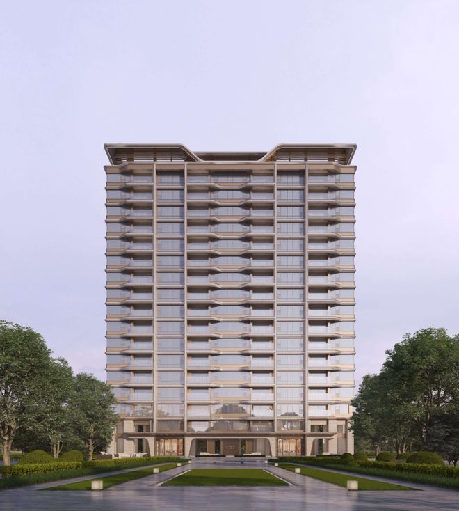 热搜好房！招商林屿湖畔售楼处：招商林屿湖畔奢华生活标杆(图3)