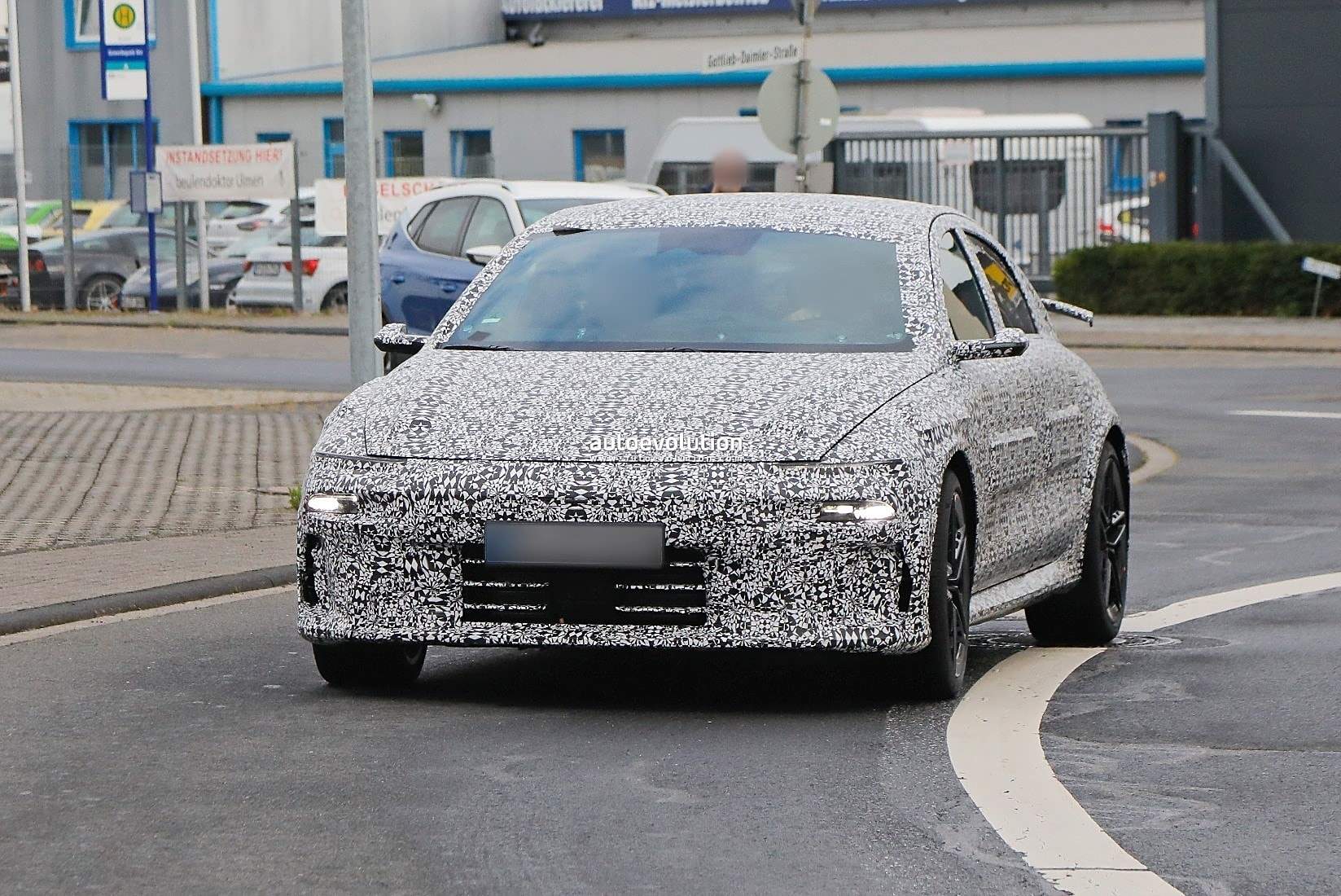 现代IONIQ6N谍照曝光配前后双电机驱动(图2)