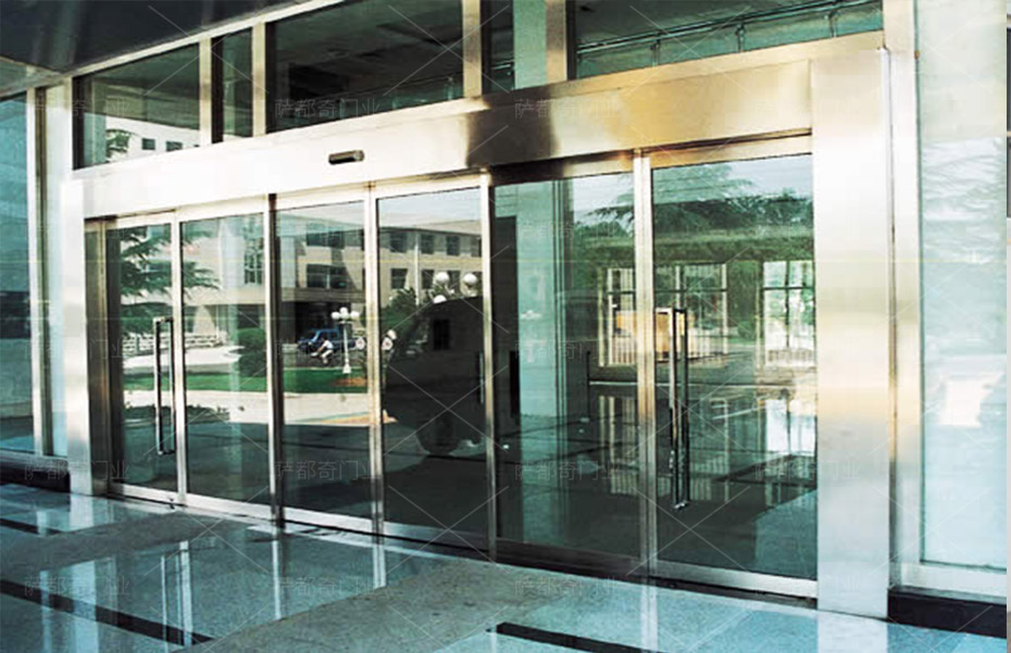 玻璃感应门